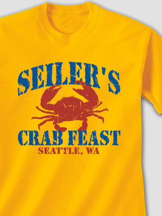 Crab Feast : Printed T-Shirts