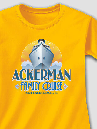 Family Cruise : Printed T-Shirts