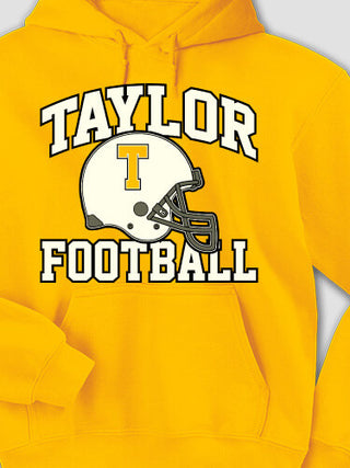 Football Helmet : Printed Hoodies