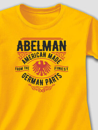 German Parts : Adult Ladies Fitted T-Shirt