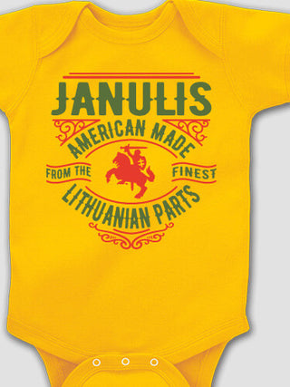 Lithuanian Parts : Printed Baby Bodysuits
