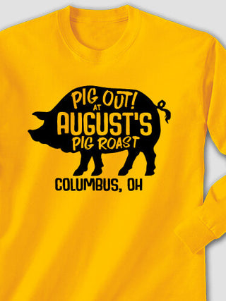Pig Roast : Printed Long Sleeves