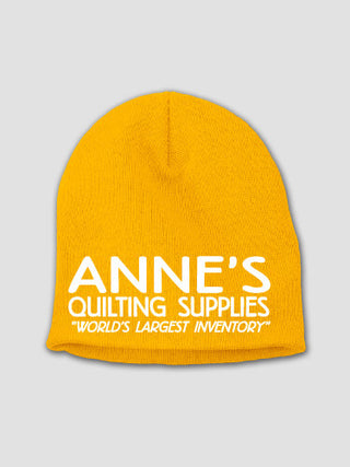 Quilting Supplies : Embroidered Beanies