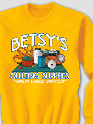 Quilting Supplies : Printed Sweatshirts