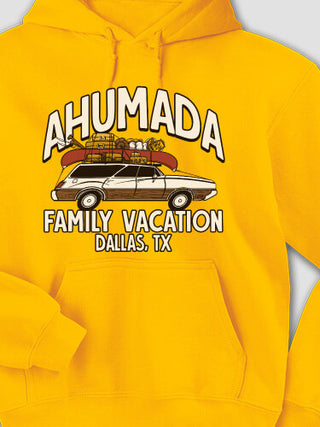 Retro Family Vacation : Printed Hoodies