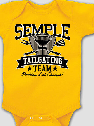 Tailgating Team : Printed Baby Bodysuits