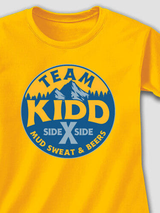 Team Side By Side : Adult Ladies Fitted T-Shirt