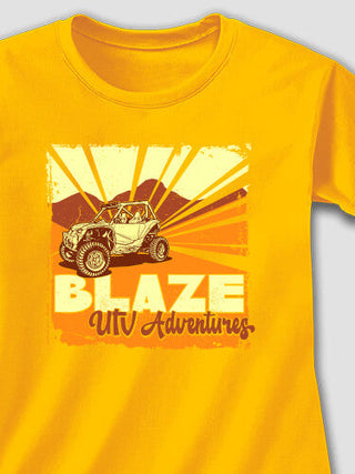 UTV Adventures : Adult Ladies Fitted T-Shirt
