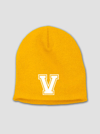 Varsity Letter : Embroidered Beanies