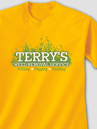 Weed Removal : Printed T-Shirts