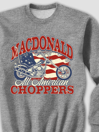 All American Choppers : Printed Sweatshirts