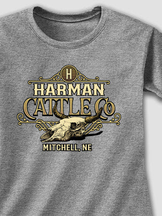 Cattle Company : Adult Ladies Fitted T-Shirt