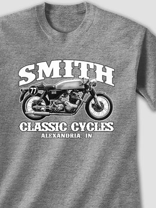 Classic Cycles : Printed T-Shirts