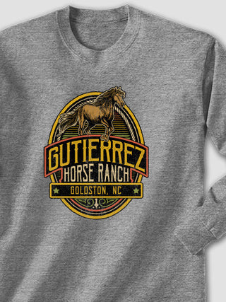 Classic Horse Ranch : Printed Long Sleeves