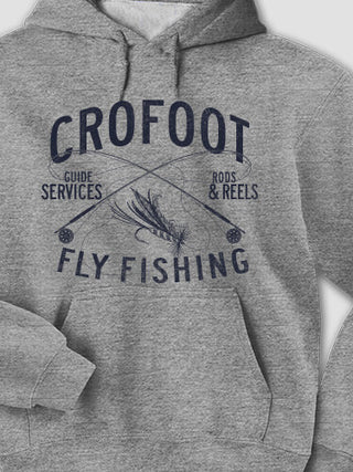 Fly Fishing Guide : Printed Hoodies