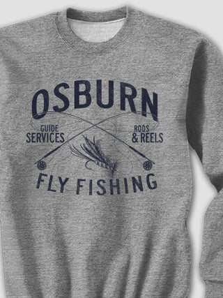 Fly Fishing Guide : Printed Sweatshirts