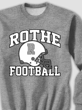 Football Helmet : Printed Sweatshirts