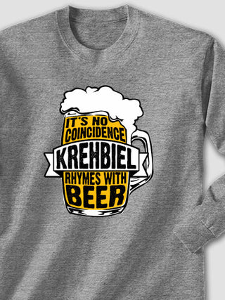Rhymes With Beer : Printed Long Sleeves