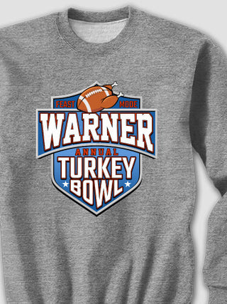 Turkey Bowl : Printed Sweatshirts