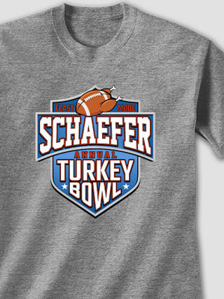 Turkey Bowl : Printed T-Shirts