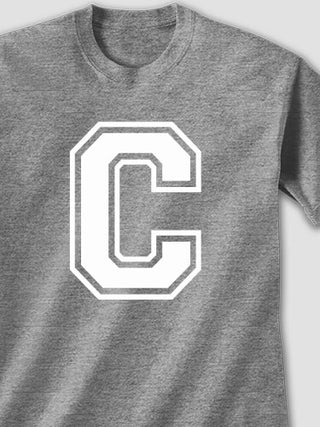 Varsity Letter : Printed T-Shirts