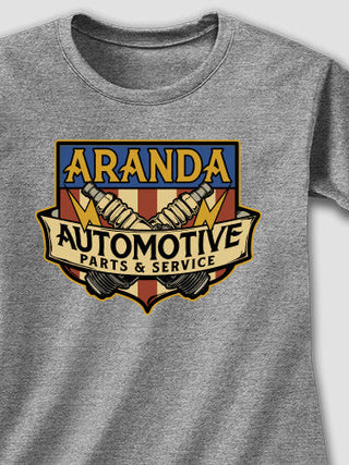 Vintage Automotive : Adult Ladies Fitted T-Shirt