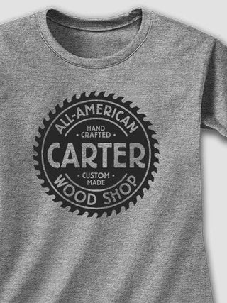 Wood Shop : Adult Ladies Fitted T-Shirt