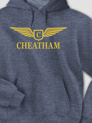Aviation Monogram : Printed Hoodies