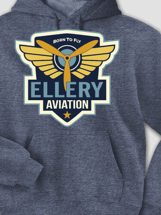 Aviation Patch : Printed Hoodies