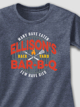 Few Have Died BBQ : Adult Ladies Fitted T-Shirt