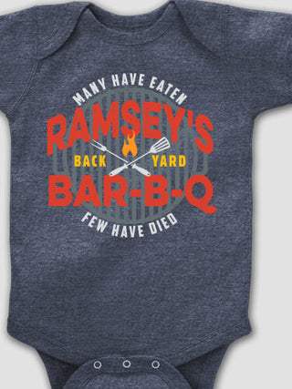 Few Have Died BBQ : Printed Baby Bodysuits