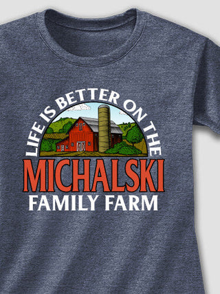Life Is Better Farm : Adult Ladies Fitted T-Shirt