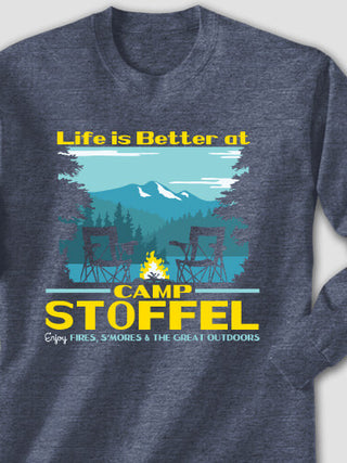 Life Is Better : Printed Long Sleeves