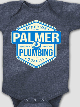 Plumbing : Printed Baby Bodysuits