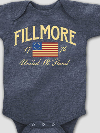 United We Stand : Printed Baby Bodysuits