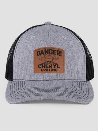 Danger Grilling : Structured Trucker Hats with Patch
