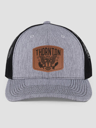 Eagle Monogram : Structured Trucker Hats with Patch
