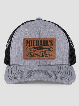 Fishing Camp : Structured Trucker Hats with Patch