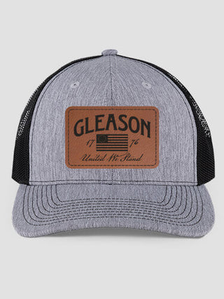 United We Stand : Structured Trucker Hats with Patch