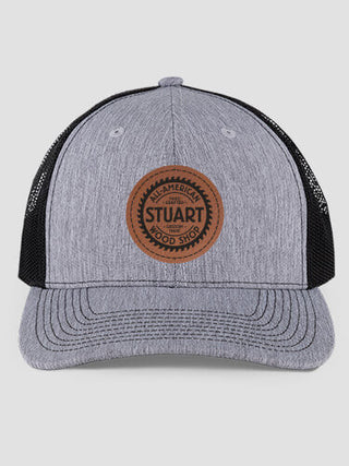 Wood Shop : Structured Trucker Hats with Patch