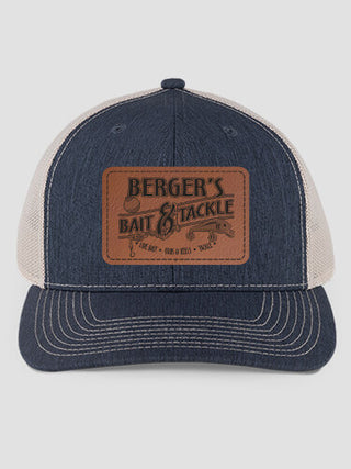 Classic Bait and Tackle : Structured Trucker Hats with Patch
