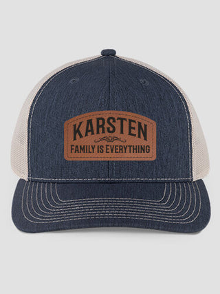Family : Structured Trucker Hats with Patch