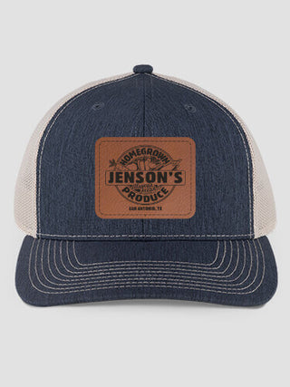 Homegrown Produce : Structured Trucker Hats with Patch