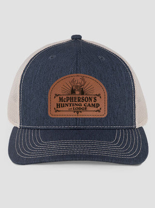 Hunting Camp : Structured Trucker Hats with Patch