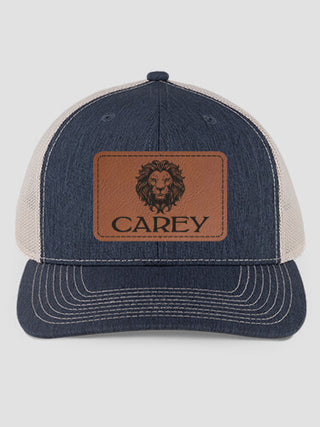 Lion : Structured Trucker Hats with Patch