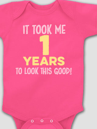 It Took Years : Printed Baby Bodysuits