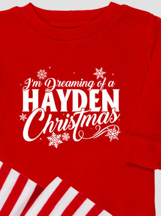 Dreaming Of Christmas : Matching Family Pajamas