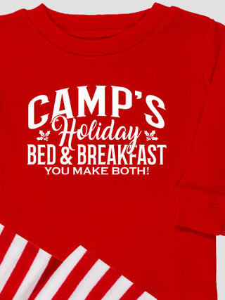 Holiday Bed And Breakfast : Matching Family Pajamas