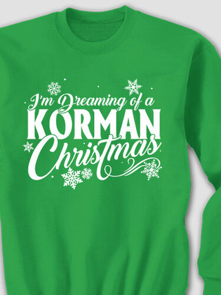 Dreaming Of Christmas : Printed Sweatshirts