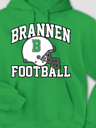 Football Helmet : Printed Hoodies